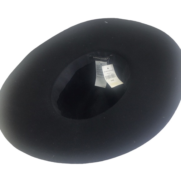 New Banana Republic wool felt fedora hat women’s size S/M - Picture 7 of 7